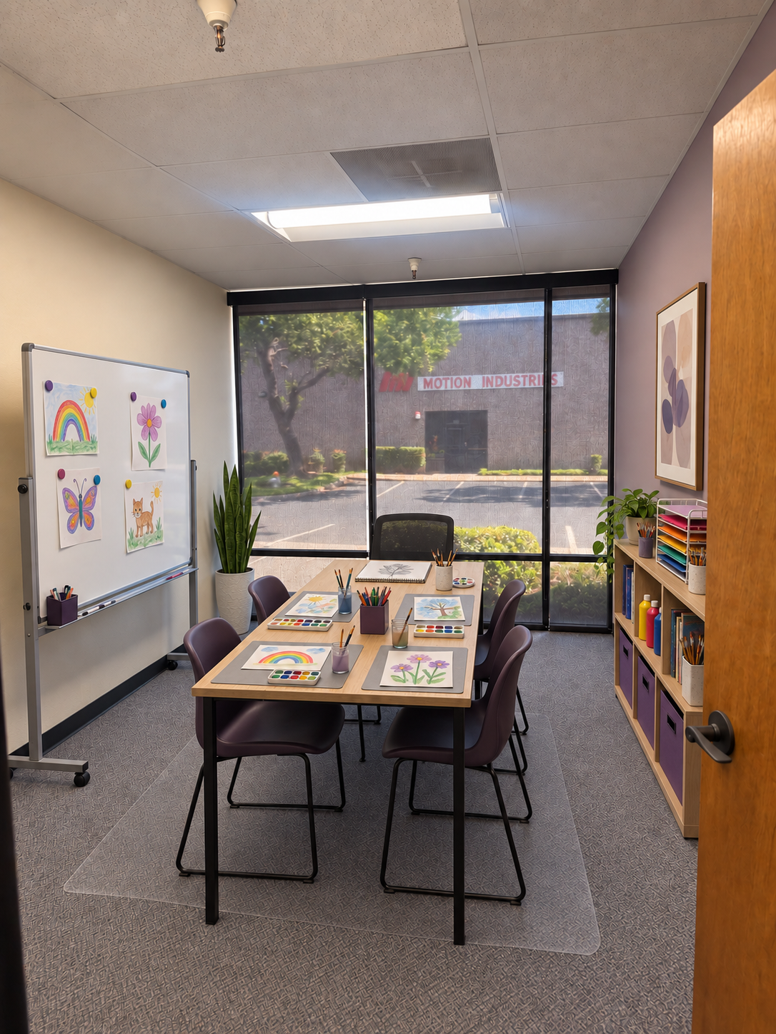 Art room finished setup